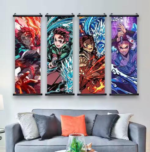 Poster Banner Room Decoration Scroll Poster