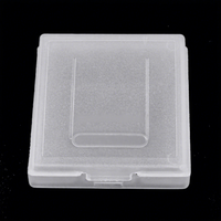 Boîte de rangement pour cartouches de jeu en plastique pour GameBoy Color Pocket pour GB/GBC/GBP, accessoires de console de remplacement