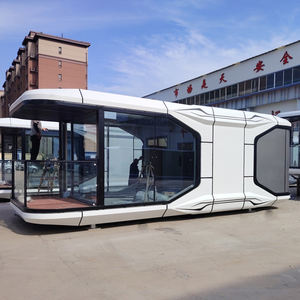 Conception luxueuse préfabriquée Maison capsule de camping Maison capsule à la mode avec système intelligent moderne - Product Image 2