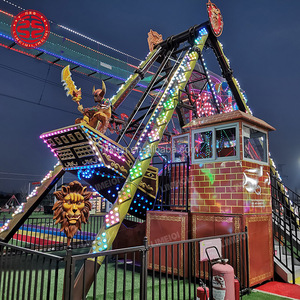 ผู้ผลิตเครื่องเล่นสวนสนุก เรือโจรสลัดแบบแกว่ง อุปกรณ์สวนสนุก เครื่องเล่นงานรื่นเริง เรือไวกิ้งโจรสลัด 24 ที่นั่ง สำหรับขาย - Product Image 4