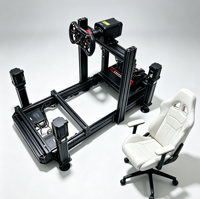 Plateforme de mouvement 4DOF 6DOF en gros, support dynamique haute performance pour simulateur de conduite et équipement de simulation de vol