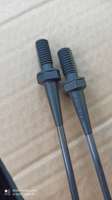 Carbon Finger Threaded Rod with Plastic Handle M6/M8 Screw 8 Tines for Sp-92 Garden Rake