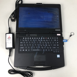 Ordinateur portable Toughbook CF54 pour outil de programmation de diagnostic DEUTZ Fahr Niveau 6, clé de programmation DECOM Deutz SerDia 4.0 Pk SerDia 2010, dongle - Product Image 2