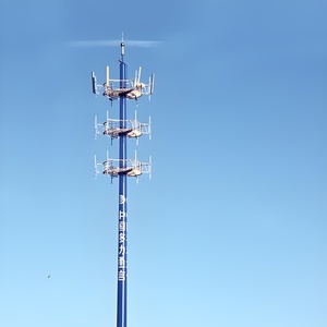 Torre di Comunicazione Combinata in Acciaio Angolare ad Alta Resistenza per Progetti di Copertura del Segnale Wireless 4G in Zone Montane e Collinari - Product Image 6