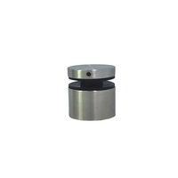 Accessoires de balustrade en acier inoxydable 304 pour balcon, escalier, extérieur, parapet en verre, fixations et goujons de support