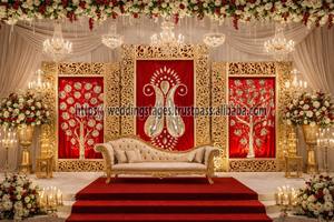 Mandap de Boda de Lujo Blanco con Corte Láser para Australia, Mandap Moderno con Corte Láser para Bodas, Mandap de Boda Blanco de Lujo para Texas - Product Image 6