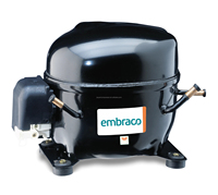 Compresseur hermétique à piston Embraco NT6220Z neuf d'origine, 1HP, R134A, 200-240V/230V, 50/60Hz, 1PH, pour la réfrigération commerciale