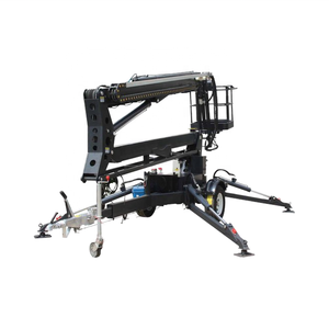 Ascenseur aérien personnalisable de 35 pieds pour homme Remorque élévatrice à flèche remorquable avec composants de moteur CE Cherry Picker Core - Product Image 4