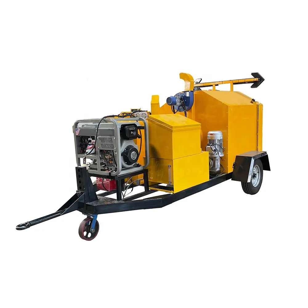 7tph Mobile Mini Vertical Asphalt Mixer For Sale CE Approved Electric Portable Small Asphalt Mixing Plant