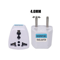 Adaptateur de voyage universel Kr américain européen AU EU vers US UK Adapt USA Israël Brésil Adaptateur de prise de voyage Prise Japon Corée