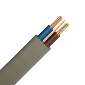 2.5mm PVC Solid Copper House wiring electrical cable Twin and earth Flat cable and wire