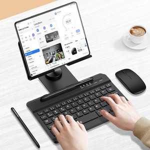 Lười biếng gấp Kính thiên văn điện thoại di động bàn phím chủ Tablet xoay 360 độ đứng từ trường hợp điện thoại - Product Image 3