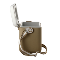 Boîte isotherme écologique personnalisable de 10 L avec bandoulière, boîte à lunch portable pour le camping, pour le stockage des aliments et des boissons