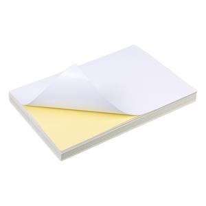 Papier d'impression d'étiquettes autocollantes blanc A4, feuille d'autocollants personnalisée, 8 découpes, papier d'autocollants format A4 pour <span class=keywords><strong>imprimante</strong></span> - Product Image 6
