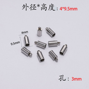 Pendentifs ronds en acier inoxydable pour la fabrication de bracelets, composants de bijoux, 8 tailles incluses - Product Image 4