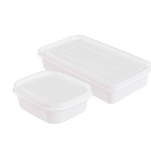 Recipientes desechables para alimentos con tapa, cajas cuadradas de plástico tipo bento para preparación de comidas, aptos para microondas, 200-400 ml - Product Image 5
