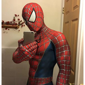 <span class=keywords><strong>Spiderman</strong></span> CostumeSpider uomo tuta Spider-Man costumi per adulti Spider-man Cosplay halloween - Product Image 5