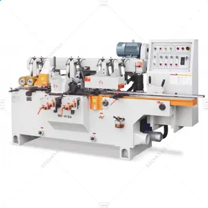 Heavy Duty Woodworking Solid Wood Four Side Moulder with spiral cutter
