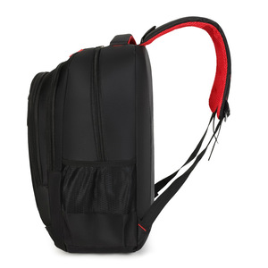 Laptop <b>Backpack</b> Large Capacity Multiple <b>Compartments</b> For Travel Commuter Unisex Black Red Blue Green Solid Color - Product Image 1