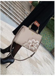 Sac fourre-tout de luxe en cuir PU pour femme, grand sac à main de marque pour femme, sac à bandoulière - Product Image 3