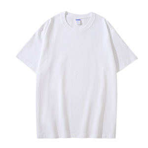 Camiseta de Algodón Grueso de Manga Corta para Hombre, Tendencia de Verano, Camiseta Básica con Estampado 3D, Ajuste Oversize, Tejido de Alta Calidad - Product Image 4