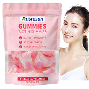 Suplementos Veganos de Biotina y Colágeno ASAP OEM, 5000 mcg, Halal, Gomitas de Biotina y Colágeno para Piel y Cabello - Product Image 1