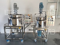 Cuve de mélange de détergent LTB, homogénéisateur pour crèmes de soin, mélangeur pour gel douche, équipement de mélange pour ketchup, machine de fabrication de savon liquide
