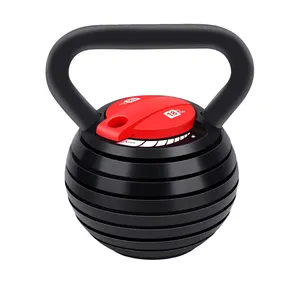 Kettlebell — haltère multicolore en fonte souple, réglable, Fitness, personnalisé