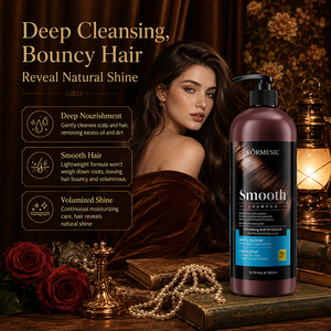 KORMESIC Champú Suavizante Certificado por Bpom, 1000 ml, Refrescante, Limpieza Profunda, Antiencrespamiento, Suave, Halal, Natural - Product Image 5