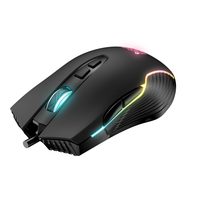 Ratón para Juegos ONIKUMA CW905, Ergonómico, con Iluminación, 6400 DPI, Óptico, USB, con Cable, para Computadora