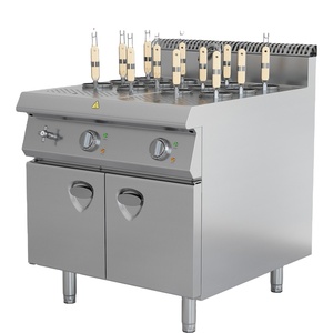 Machine à Cuire les Pâtes et Nouilles Électrique Professionnelle en Acier Inoxydable avec Contrôle de Température et 12 Paniers, Certifiée CE - Product Image 1