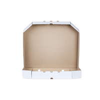 Boîte à pizza et traiteur rectangulaire en carton ondulé, écologique, haut de gamme, portable, à taille personnalisée, fabriquée à partir de matériaux recyclés
