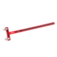 Règle en T en aluminium durable pour tir à l'arc, accessoire de tir à l'arc pour arc classique ou recurve, outil de mesure, 4 couleurs