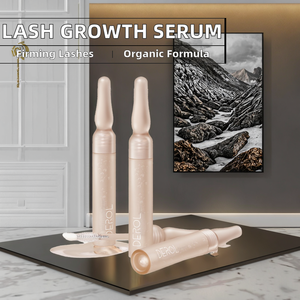Venta al por mayor <span class=keywords><strong>Derol</strong></span> Mineral Eye Lash Enhanced Suero de crecimiento de pestañas orgánico Suero de pestañas saludable con etiquetado de doble cepillo - Product Image 2