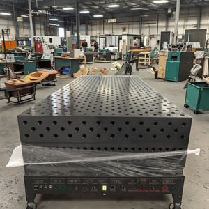 Table de soudage 3D en fonte à usage intensif personnalisée en usine Table de soudage 3D réglable à haut rendement - Product Image 3