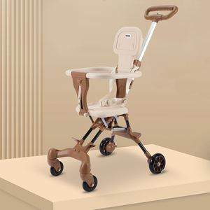 Niños caminando bebé artefacto bebé cuatro ruedas cochecito niño carro luz bidireccional plegable bebé portátil caminar BabyL - Product Image 2