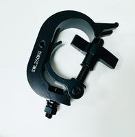 Pince de fixation robuste pour treillis d'éclairage de scène 300 kg, compatible 45-60 mm (1,77-2,36 pouces), pour éclairages DJ et présentoirs professionnels