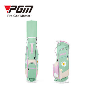 <span class=keywords><strong>Sac</strong></span> <span class=keywords><strong>de</strong></span> <span class=keywords><strong>golf</strong></span> léger et imperméable PGM QB188 pour <span class=keywords><strong>femme</strong></span>, avec broderie <span class=keywords><strong>de</strong></span> petites marguerites vertes - Product Image 5