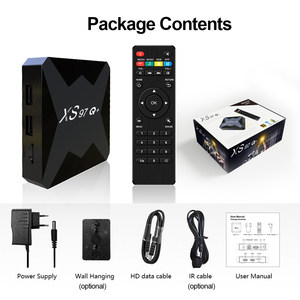 Xs97q+ <span class=keywords><strong>Box</strong></span> <span class=keywords><strong>TV</strong></span> Android con Telecomando Nero 1GB/8GB Prodotto in Cina - Product Image 2