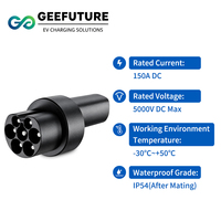Adaptateur de chargeur EV GEEFUTURE, adaptateur de port de charge de type 2 à Nacs pour Tesla 150A