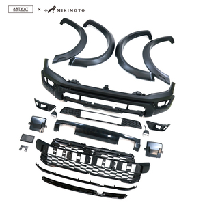 Nâng cấp Ranger T9 XLT Sport Wiltrack lên bộ body kit Raptor cho năm 2023-2024, độ cản trước, kiểu dáng phun nhựa, lắp vừa khít. - Product Image 6