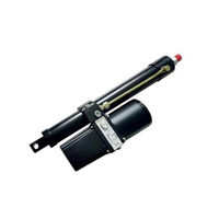 DC12V/24V/48V TG32-350X à benne basculante 350mm course camion tracteur chargeur 500KG puissant étanche électro hydraulique actionneur linéaire