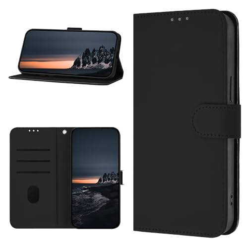 WEVIEW for 13 Mini PU Leather Wallet Case with Card Slots Premium Shockproof Flip Cover (Black)