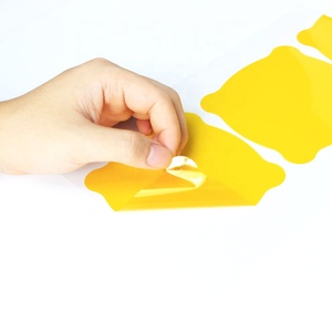 2. Высокотемпературная термостойкая резка полиимида Pi пленка чувствительная к давлению акриловая клейкая лента каптон диски точки - Product Image 5