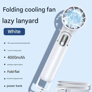 Miniventilador plegable al por mayor, OEM/ODM, disponible con logotipo personalizado, motor silencioso de 5 velocidades para uso en garaje y coche portátil alimentado por USB - Product Image 6