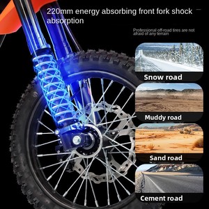 Bicicleta de Montaña de Acero al por Mayor, 3500W, 18 Pulgadas, Plegable Rápido, Segura, 30AH, Ecológica, para Uso Extremo D3 D3 - Product Image 6