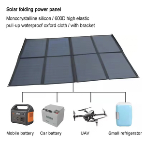 <b>Foldable</b> <b>Solar</b> 500W Folding Portable <b>Solar</b> <b>Solar</b> Blanket <b>Solar</b> System Folding <b>Solar</b> Kit - Product Image 4