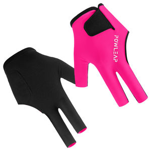 Gants de <span class=keywords><strong>billard</strong></span> à trois doigts unisexes respirants de haute qualité à <span class=keywords><strong>bande</strong></span> élastique, couleur unie personnalisée, vente chaude - Product Image 5