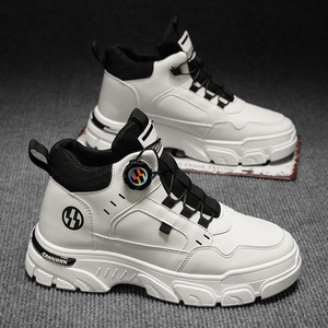 Bottes de travail en fourrure de haute qualité OEM Chine, anti-écrasement, avec embout en acier, chaussures de sécurité d'hiver pour hommes, en caoutchouc - Product Image 1