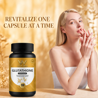 Complément Nutritionnel en Capsules de Glutathion, Soutien Naturel de la Peau, Antioxydant avec Collagène et Vitamine C pour Adultes, Végétalien, Vente en Gros